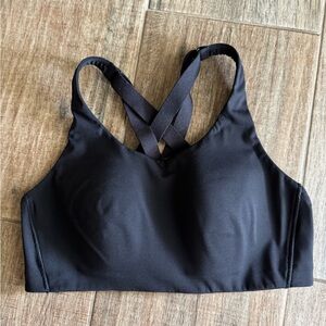 Women's Lululemon Energy High Support Black Sports Bra size 36C